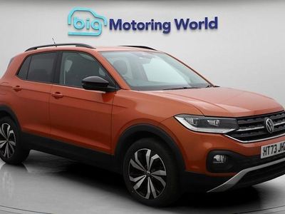 Used VW T-Cross Black Edition 110 HP (80 kW) 2024 Orange SUV