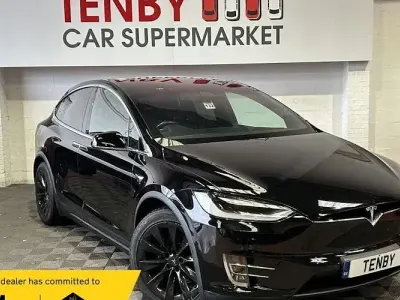 Used Tesla Model X Standard Range 448 kW (610 HP) 2019 Black SUV