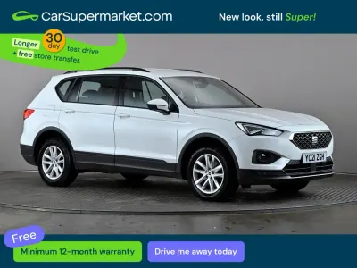 Używany Seat Tarraco SE 150 KM (110 kW) 2021 Biały SUV
