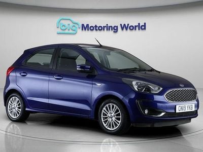 Blue Used 2019 Ford Ka Plus Zetec Hatchback | £8,854 (Fair price)