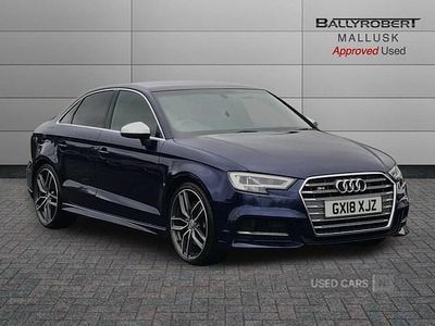 Used Audi A3 Design 310 HP (228 kW) 2018 Blue Sedan