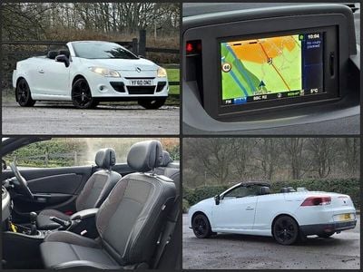 White Used 2010 Renault Mégane Cabriolet Dynamique Cabriolet | £3,975