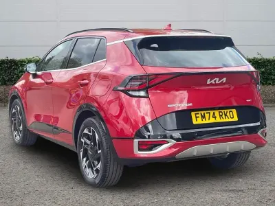 Begagnad Kia Sportage GT-Line 180 HK (132 kW) 2024 Röd SUV