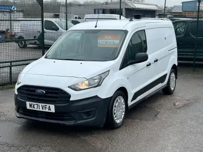 Used Ford Transit 100 HP (73 kW) 2021 White Van