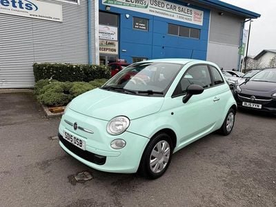 Green Used 2015 Fiat 500 Pop Hatchback | £3,250 (Good price)