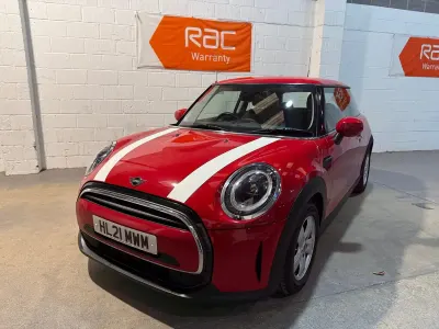 Used Mini Cooper Classic 2021 Red Hatchback