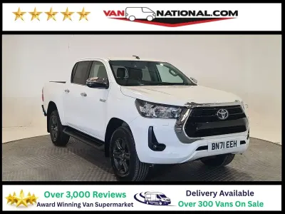 Used Toyota HiLux 150 HP (110 kW) 2021 White Pickup