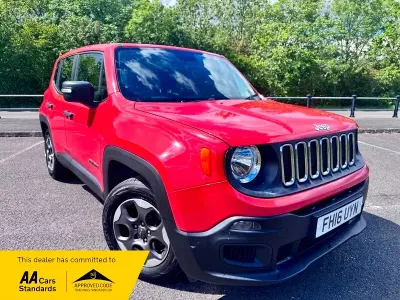Used Jeep Renegade Sport 110 HP (80 kW) 2016 Orange SUV