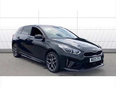 Used Kia Ceed GT-Line 158 HP (116 kW) 2021 Black Hatchback