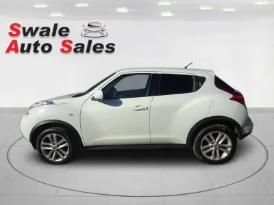 Used Nissan Juke Acenta Premium 2010 White SUV