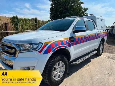 Used Ford Ranger XLT 160 HP (117 kW) 2019 White Pickup