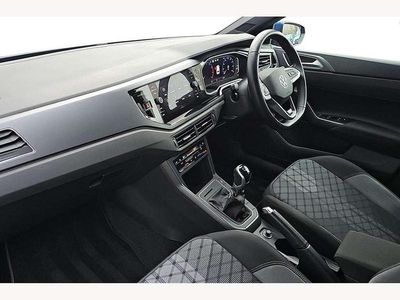 Used VW Polo R-line 95 HP (69 kW) 2023 Blue Hatchback