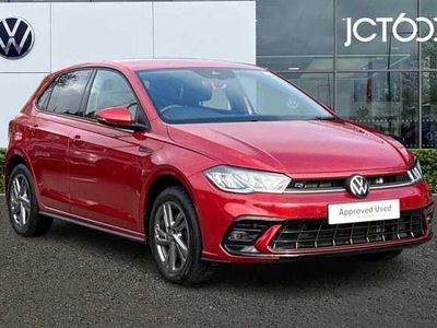 Red Used 2022 VW Polo R-line Hatchback | £17,648 (Fair price)