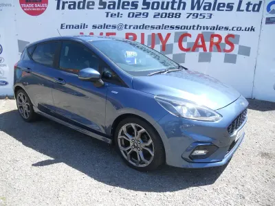 Used Ford Fiesta ST-Line 2021 Blue Hatchback