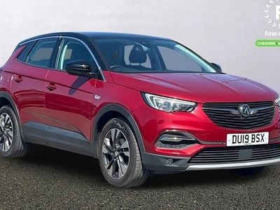 Begagnad Vauxhall Grandland X Sport 131 HK (96 kW) 2019 Röd SUV