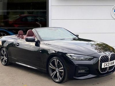 Black Used 2021 BMW 420 M Sport Cabriolet | £28,306 (A bit pricey)