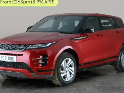 Used Land Rover Range Rover evoque R-Dynamic 207 HP (152 kW) 2021 Red SUV