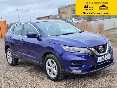 Używany Nissan Qashqai Acenta Premium 115 KM (84 kW) 2019 Niebieski SUV