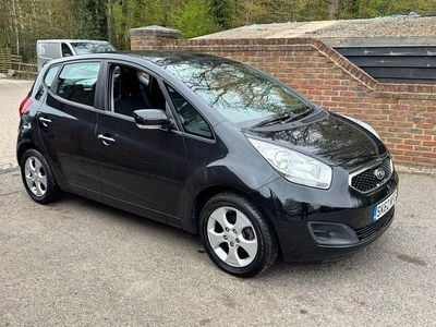 Used Kia Venga 123 HP (90 kW) 2012 Black Hatchback