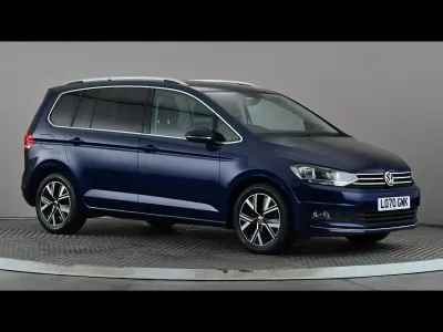 Used VW Touran SEL 150 HP (110 kW) 2021 Blue MPV