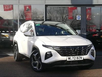 White Used 2022 Hyundai Tucson Ultimate SUV | £22,798 (Expensive)