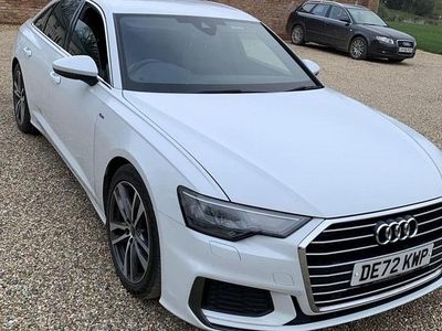 Used Audi A6 S-Line 204 HP (150 kW) 2022 White Sedan