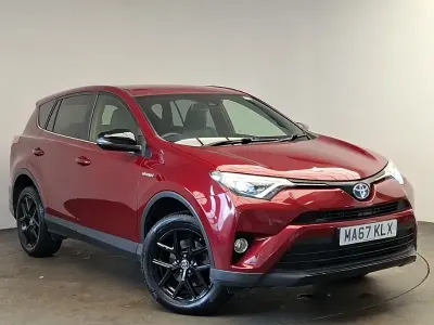 Used Toyota RAV4 Hybrid 197 HP (144 kW) 2017 Red SUV