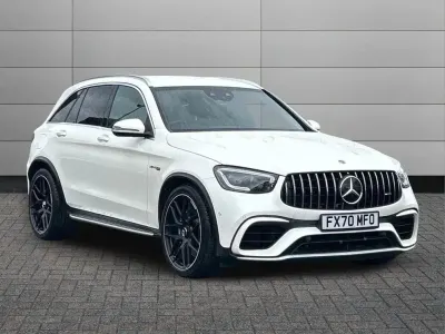 Used Mercedes GLC63 AMG 469 HP (344 kW) 2020 White SUV