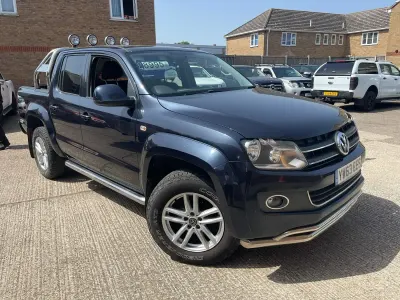 Used VW Amarok Trendline 2014 Blue Pickup