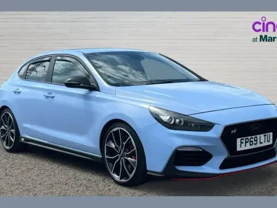 Used Hyundai i30 N Performance 275 HP (202 kW) 2019 Blue Hatchback
