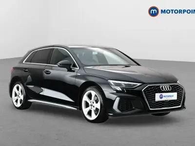 Used Audi A3 S-Line 2023 Black Sedan