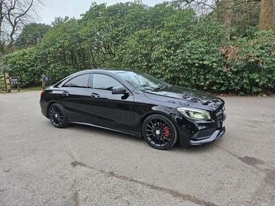 Black Used 2017 Mercedes CLA220 AMG line Sedan | £10,990 (Fair price)