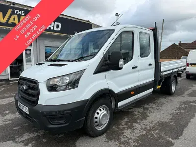 Używany Ford Transit 130 KM (95 kW) 2022 Biały Kabriolet