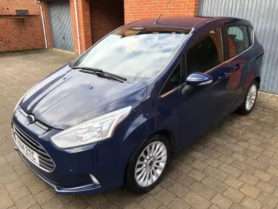 Used Ford B-MAX Titanium 100 HP (73 kW) 2014 Blue MPV