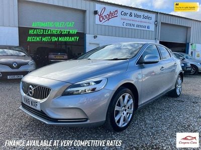 Used Volvo V40 Inscription 150 HP (110 kW) 2018 Silver Hatchback