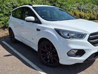 Used Ford Kuga ST-Line X 180 HP (132 kW) 2018 White SUV