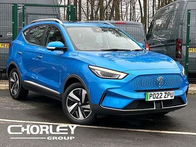 Used MG ZS Trophy 114 kW (156 HP) 2022 Blue SUV