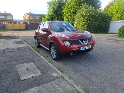 Używany Nissan Juke Tekna 2013 Czerwony SUV