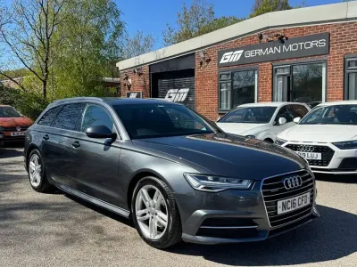 Usado Audi A6 S-Line 272 CV (200 kW) 2016 Gris Familiar