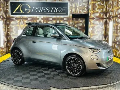Używany Fiat 500e La Prima 86 kW (118 KM) 2022 Szary Kabriolet