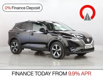 Used Nissan Qashqai N-Connecta 140 HP (102 kW) 2022 Black SUV