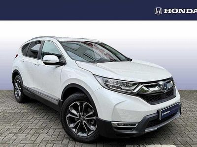 Used Honda CR-V Hybrid 184 HP (135 kW) 2021 Platinum white SUV