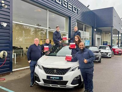 Used Peugeot e-408 GT 152 kW (207 HP) 2025 Red SUV