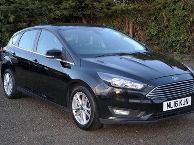Black Used 2016 Ford Focus Zetec Hatchback | £4,295 (Fair price)