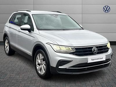 Silver Used 2021 VW Tiguan Life SUV | £17,350 (Fair price)