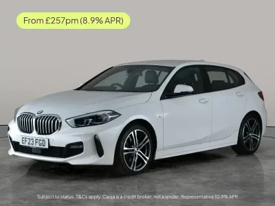 Used BMW 118 M Sport 136 HP (100 kW) 2023 White Hatchback