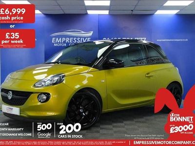 Used Vauxhall Adam S 70 HP (51 kW) 2016 Gold Hatchback