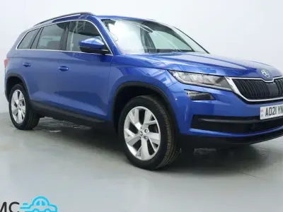 Used Skoda Kodiaq SE L 150 HP (110 kW) 2021 Blue SUV