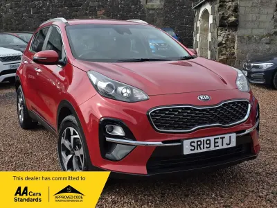 Used Kia Sportage 130 HP (95 kW) 2019 Red SUV
