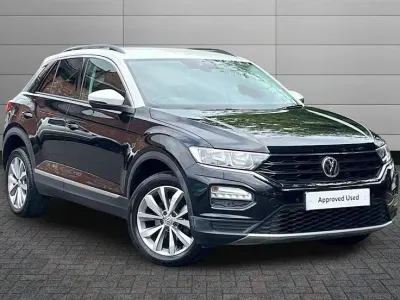 Used VW T-Roc Design 115 HP (84 kW) 2018 Black SUV